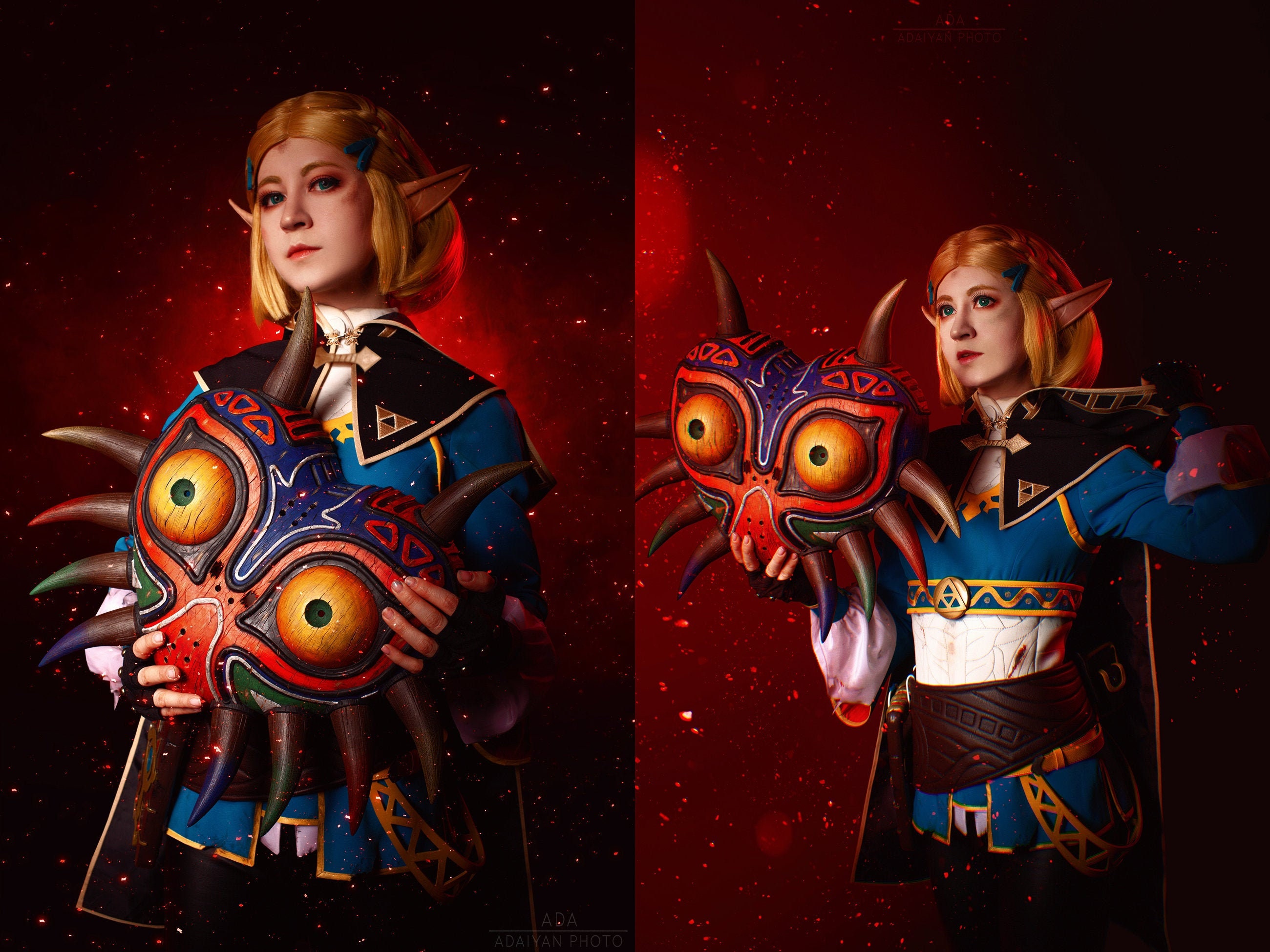 Majoras Mask Full Sized Inspired by Legend of Zelda, Wearable Cosplay…
