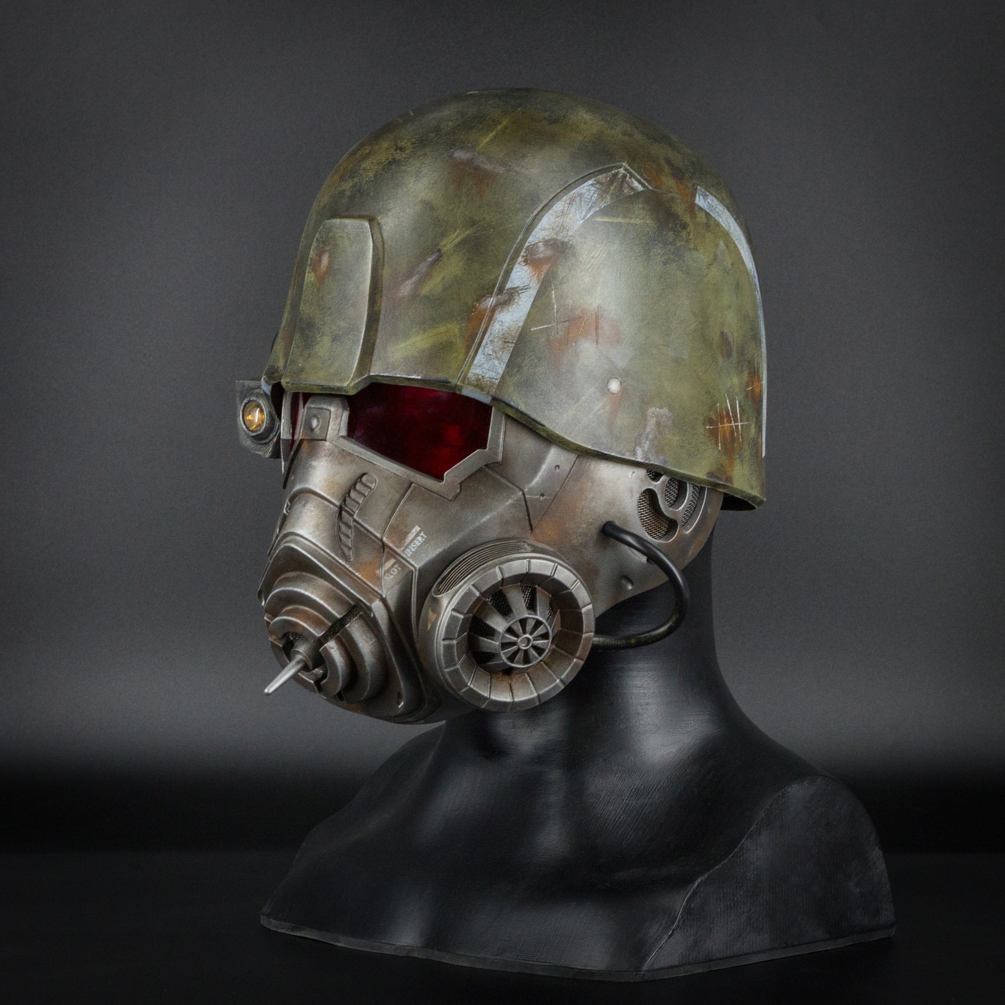 NCR ranger riot gear helmet inspired by Fallout New Vegas Etsy