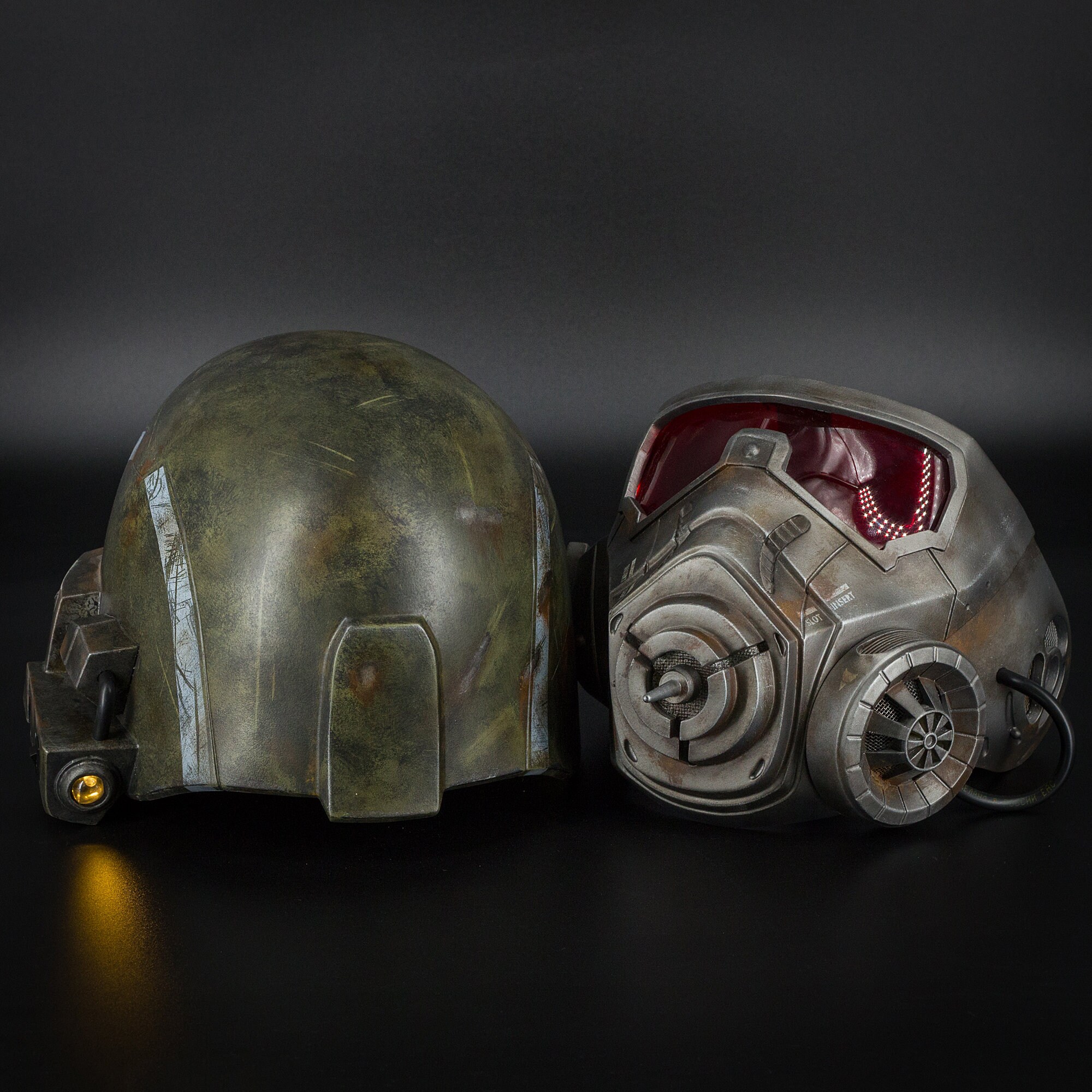 NCR ranger riot gear helmet inspired by Fallout New Vegas Etsy