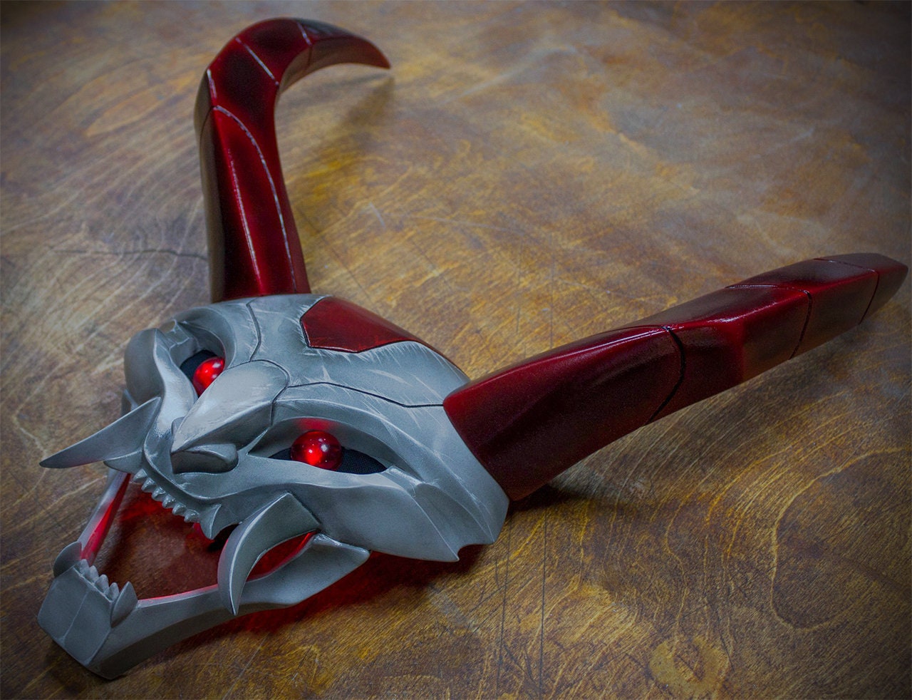 Thresh Blood Moon Maske Inspiriert Von League Of Legends Etsy