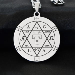 Heksagram Salomona (goetia) lemegeton mała tonacja molowa.