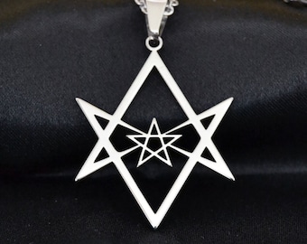 Unicursal hexagram with pentagram