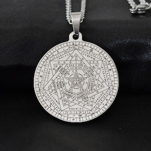 Talisman Sigillum Dei Emeth or Seal of God&#39;s Truth by John Dee