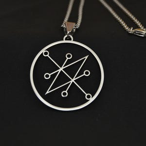 Siegel von Azazel Anhänger aus Edelstahl