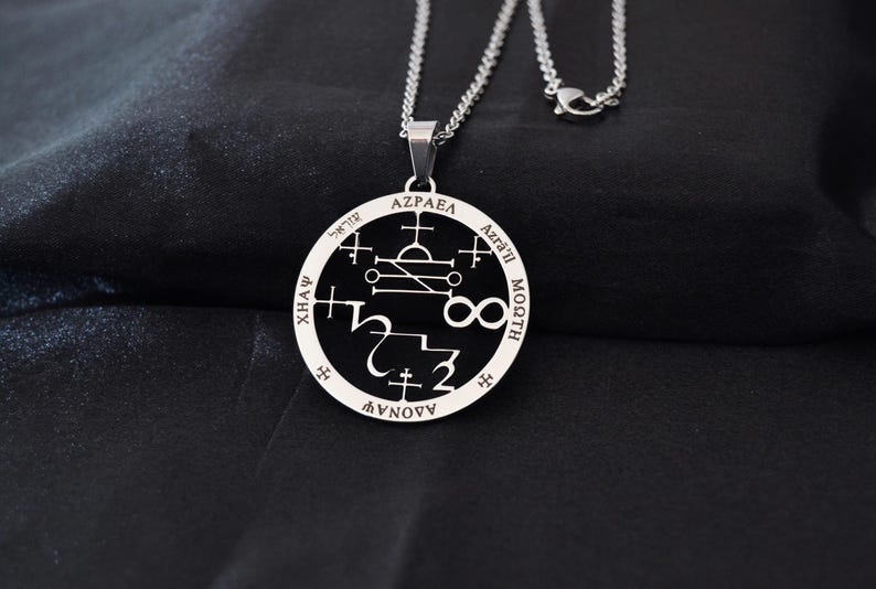 Cut Seal of AZRAEL With the Addition of the Hebrew Name Azrael Outside ...
