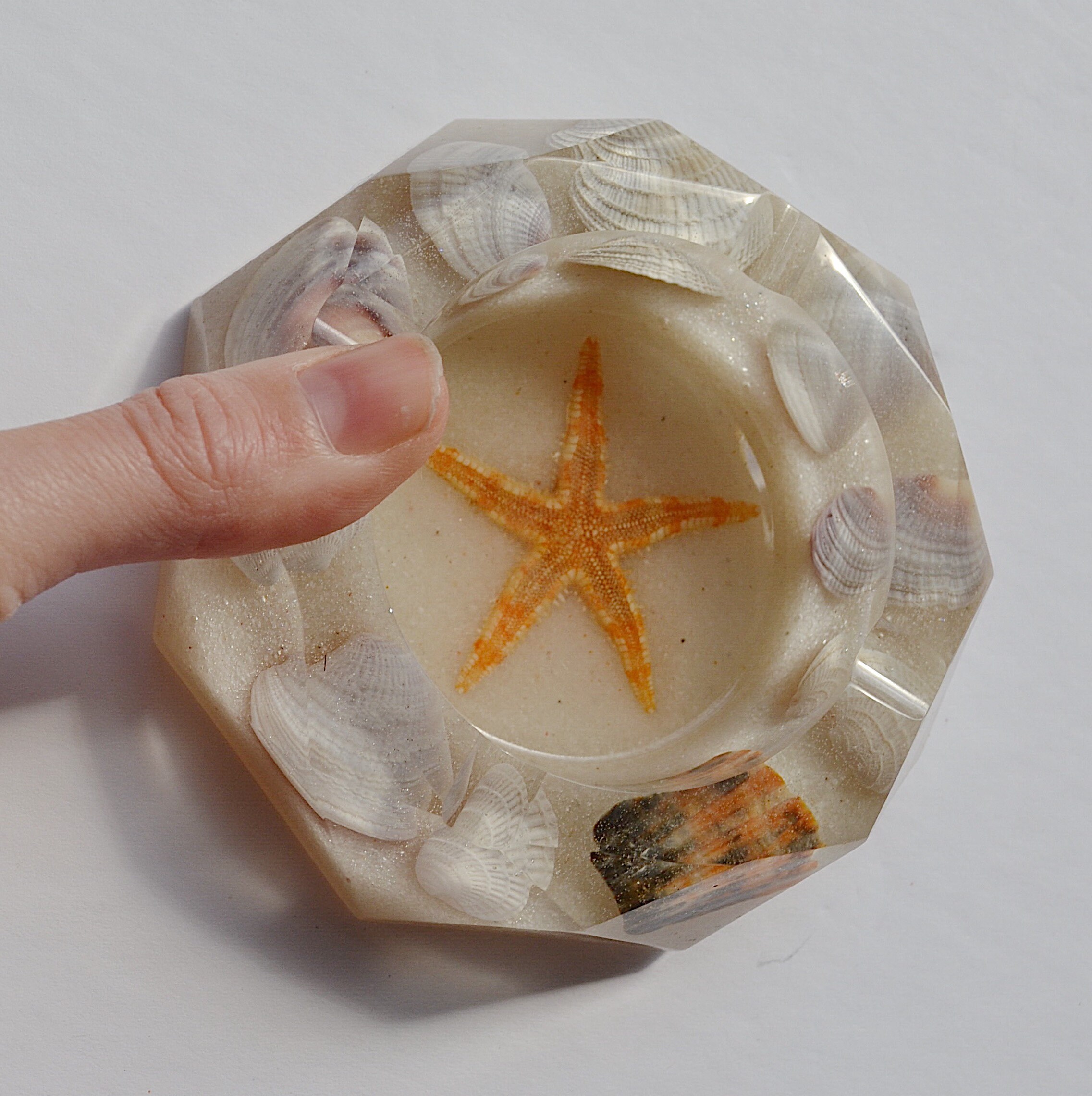 Beach ashtray small resin ashtray underwater ashtray ocean Etsy