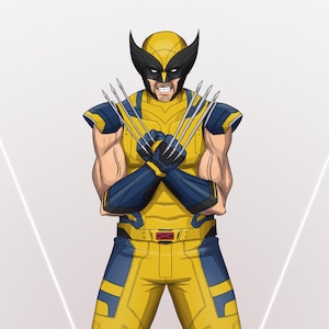 Deadpool and Wolverine Print