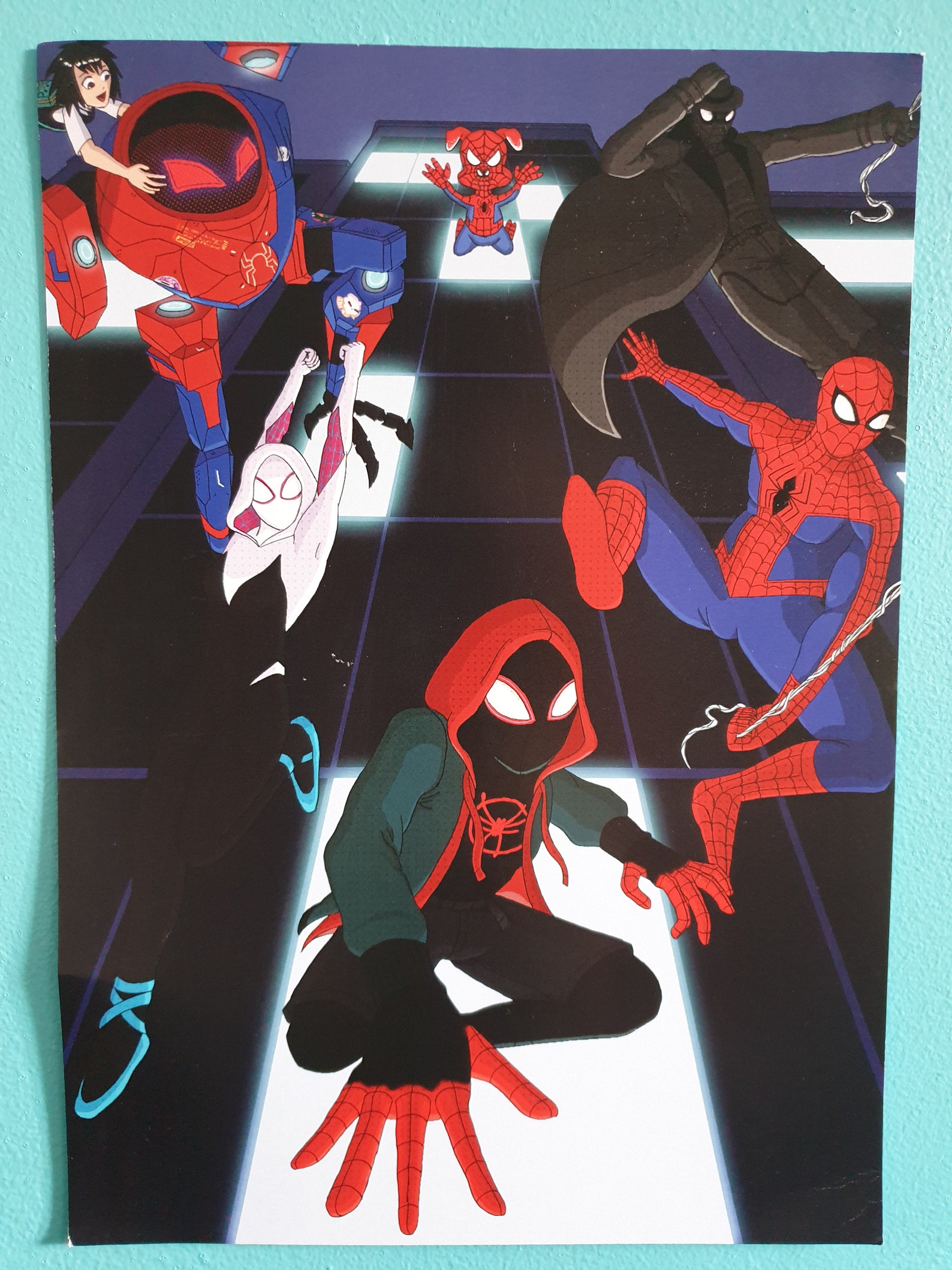 Into the Spiderverse Print - Etsy