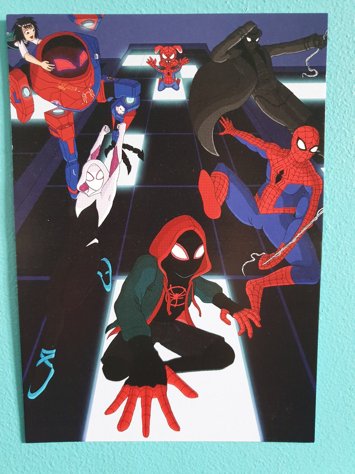 Into the Spiderverse Print - Etsy