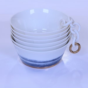 Blue Porcelain bowl image 5