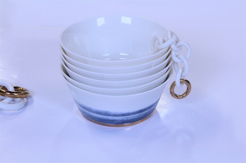 Blue Porcelain bowl image 5