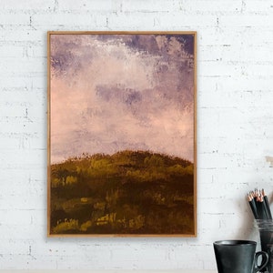 Abstract Landscape art print, Original Landscape Wall Fine Art Print