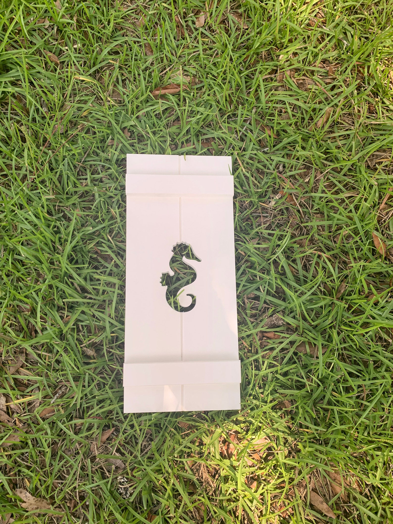 Exterior Shutter Seahorse Shutter for Your Beach House Etsy