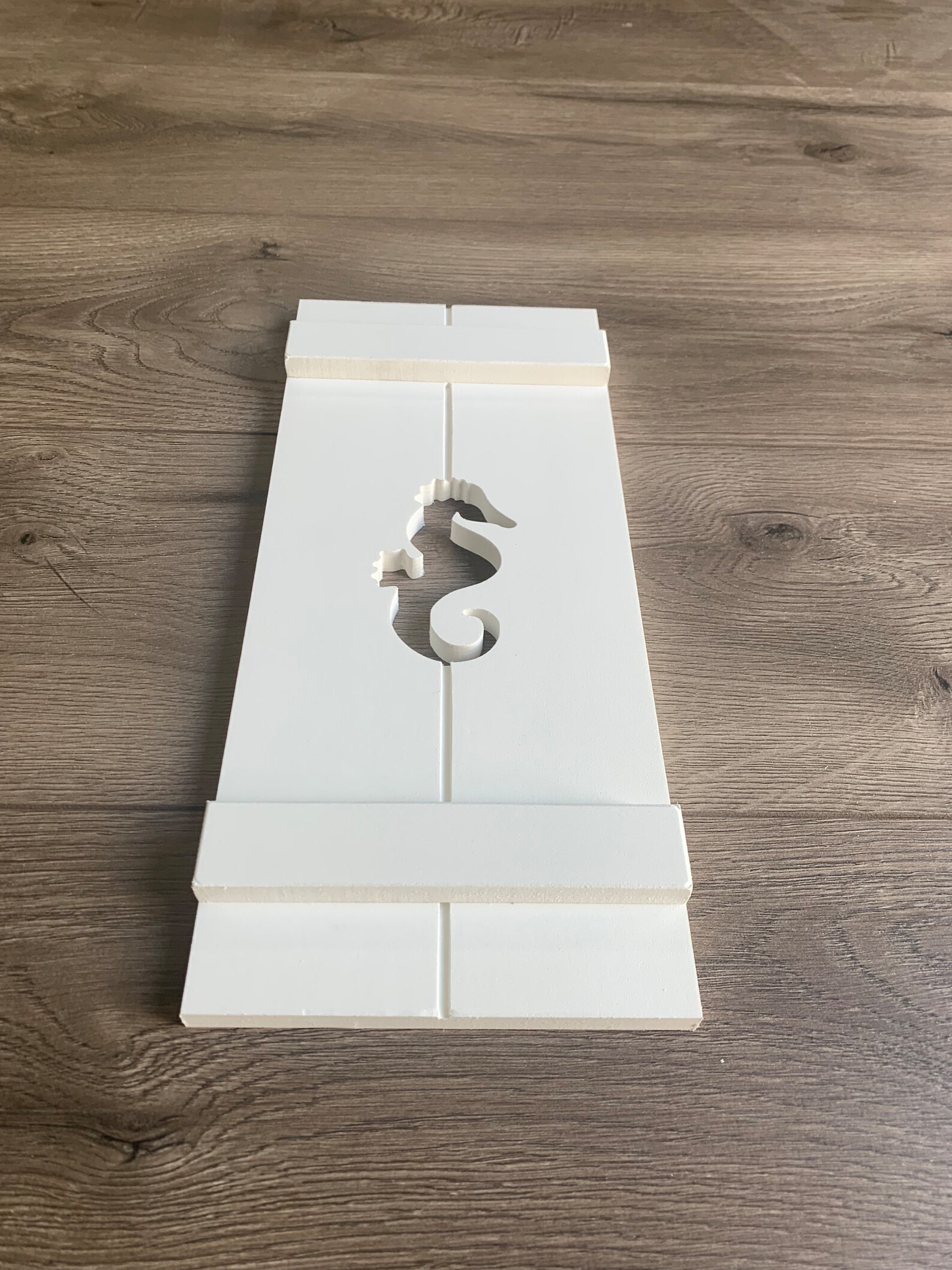 Exterior Shutter Seahorse Shutter for Your Beach House Etsy