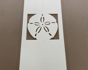 Exterior Shutter board and batten Sand Dollar, Sold Individually