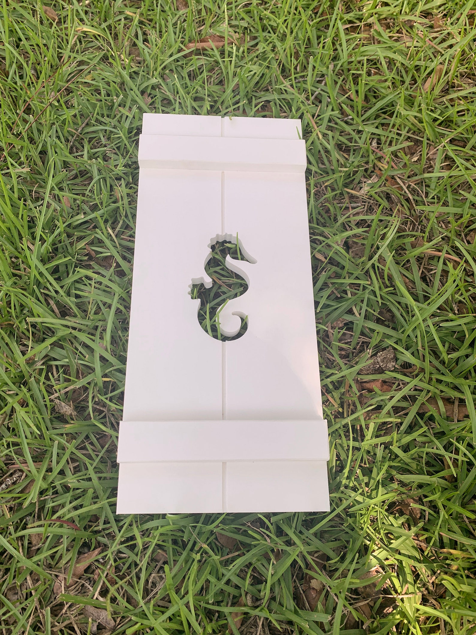 Exterior Shutter Seahorse Shutter for Your Beach House Etsy