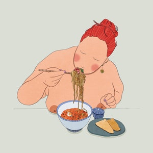 Ramen lover print