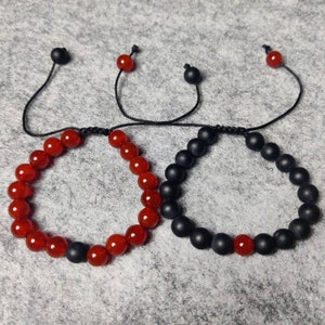 Relationship Matching Bracelet Couples Bracelets Couples Jewelry Set Of 2 Companions Long Distance Bracelet Beaded Friendship Bracelet Gifts