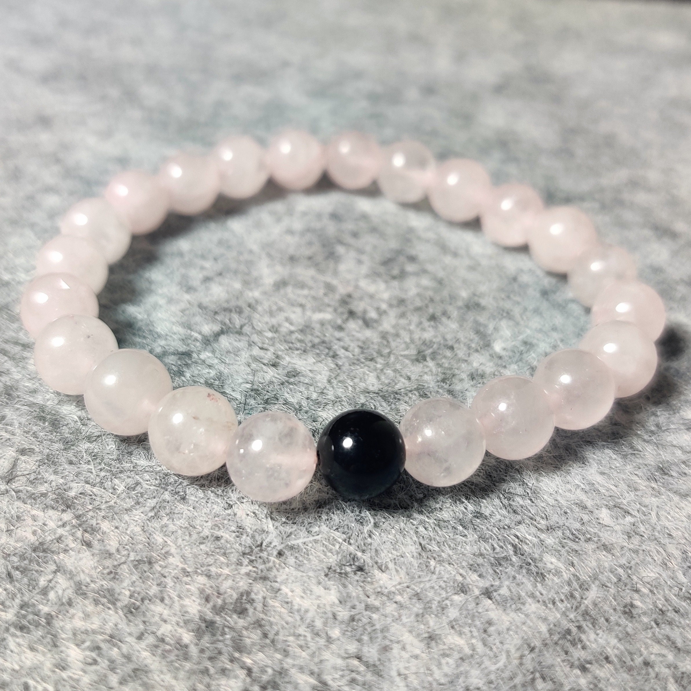 ブラック＆ホワイトLokaiペア　並行輸入 天然石マザーオブパール⁄金彫四神青龍ホワイトオニキス