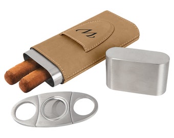 Cigar Case with Cutters