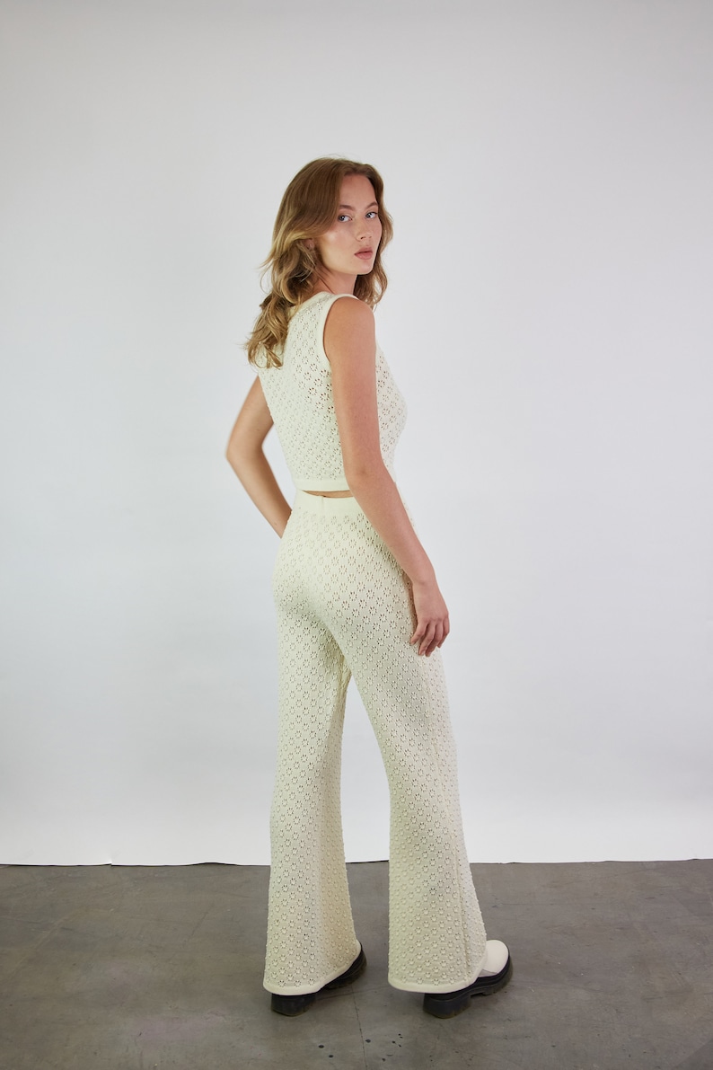 Bow top and pants set