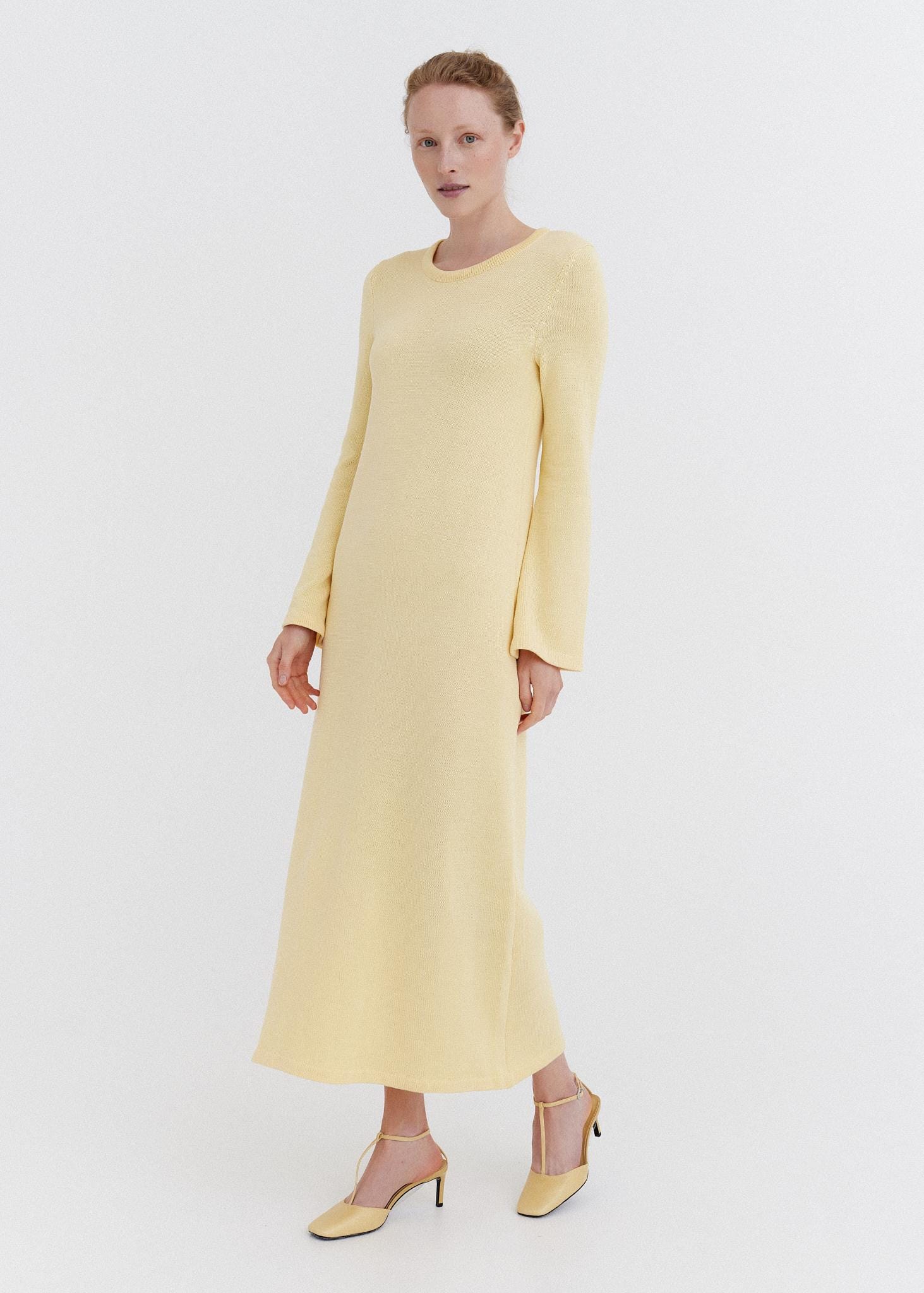 cotton knit a line dresses Allure 9858 main image 1