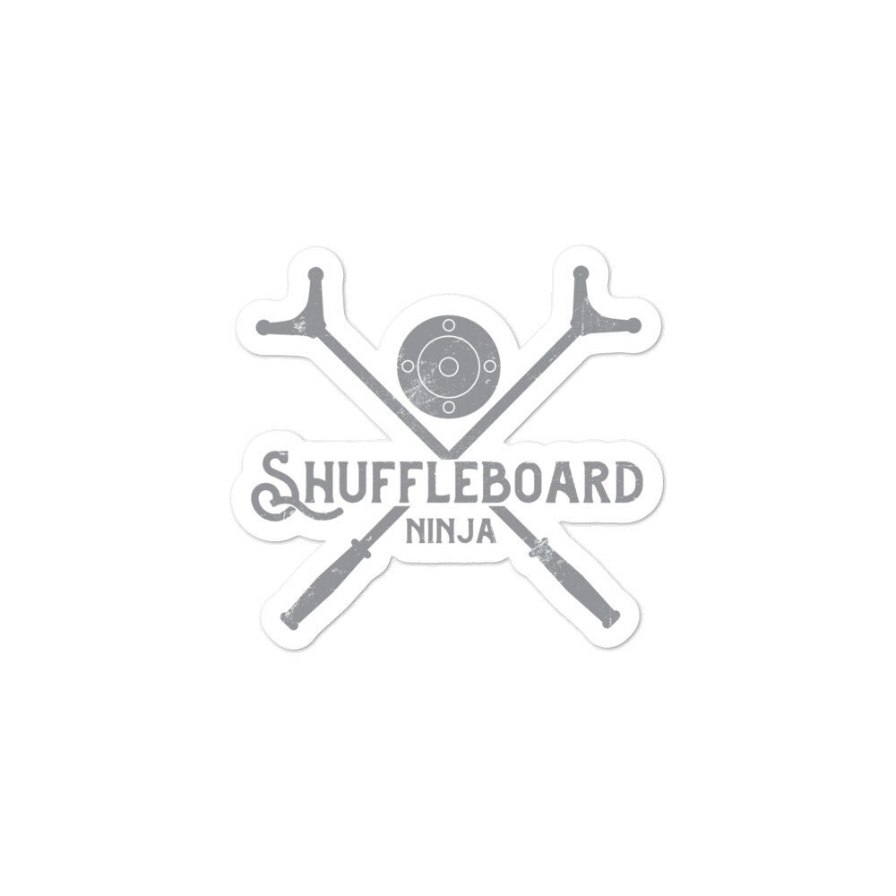 SHUFFLEBOARD Bubblefree Stickers Etsy Singapore