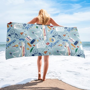 Wildwood, NJ Beach and Bath Towel
