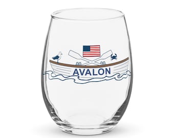 Avalon NJ Stemless wijnglas