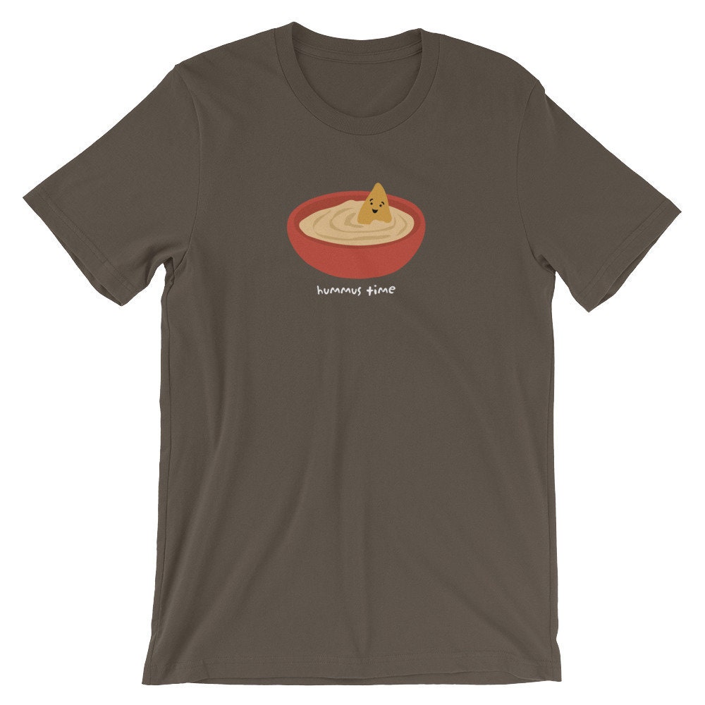 Hummus time unisex t-shirt Vegan t-shirt funny vegan | Etsy