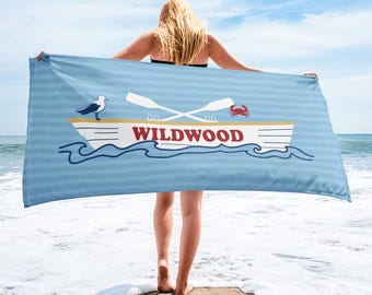 Asciugamano da spiaggia e da bagno Wildwood, NJ