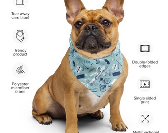 Avalon NJ All-over print bandana, Avalon huisdier bandana, Avalon sjaal cadeau