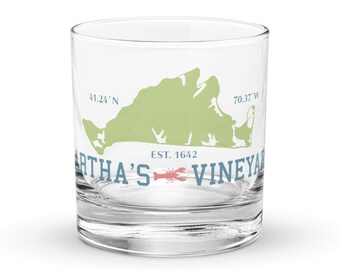 Martha's Vineyard Rocks glass
