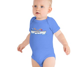 Lavalette, NJ Baby - Costume intero a maniche corte, regalo per neonati della costa del New Jersey