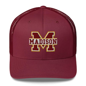 Madison M logo Trucker Cap