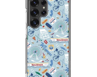 Wildwood, NJ Clear Case for Samsung®