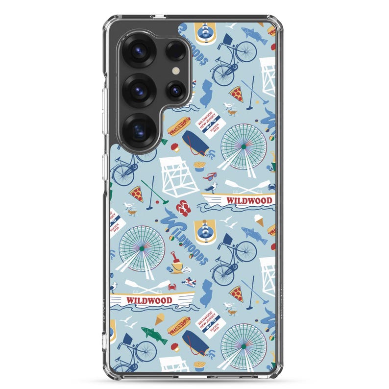Wildwood, NJ Clear Case for Samsung®