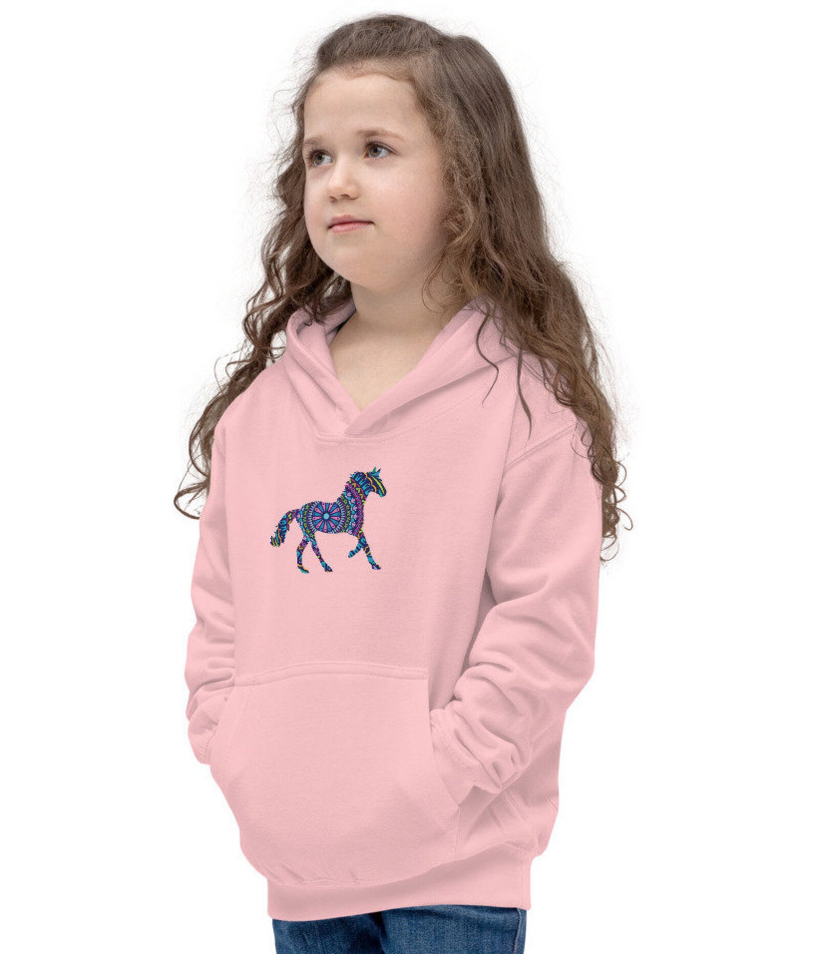 Riding Kids Hoodie Horseback riding hooded sweatshirt for Etsy