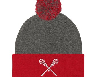 LACROSSE Pom-Pom Beanie