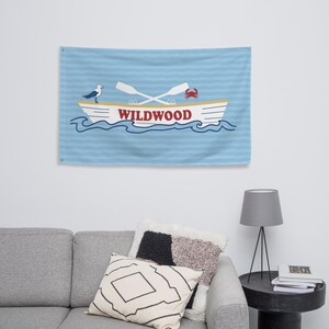 Wildwood NJ decorative Flag banner