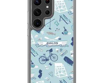 Avalon, NJ Clear Case voor Samsung® telefoonbeschermer