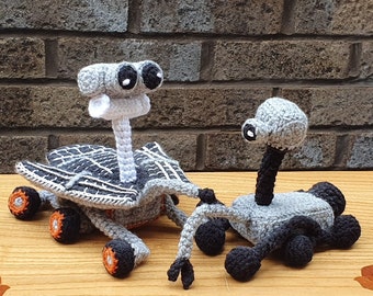 Crochet Pattern Bundle Curiosity & Opportunity/Spirit Mars Rovers