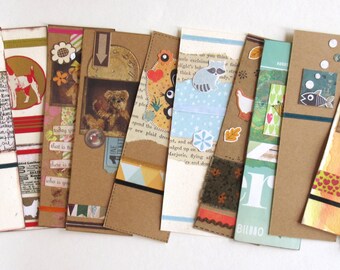Bookmarks Lot Handmade Animals and Birds