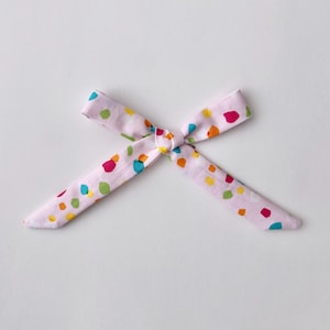 Pink Confetti Bow