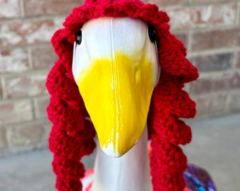 Long Red Ringlet Wig