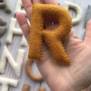 Felt Letters, Felt Alphabet, Preschool Alphabet, Learning Alphabet, Stuffed Letters, Learning at ...