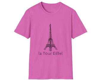 Eiffel Tower T Shirt Paris Souvenir Comes in different Colors