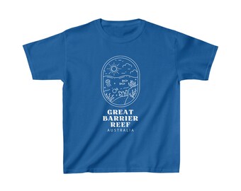 Great Barrier Reef Kids Tee Shirt