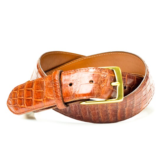 tan designer belt