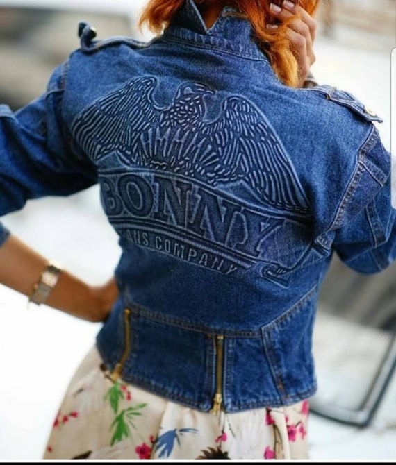 old school jeans jacket